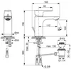 Ideal Standard Waschtischarmatur Connect Air Ausladung Produktbild-Vorschau 7