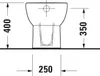 Duravit No. 1 Stand-WC Rimless, Abgang senkrecht Produktbild-Vorschau 5