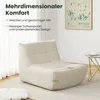 EUGAD Sitzsack, Bodensofa, Bodenstuhl mit Rückenlehne, Produktbild-Vorschau 7