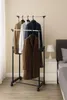 DOCHTMANN Appendiabiti doppio, su ruote 80x42x170 cm Anteprima dell’immagine prodotto 9