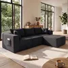 Cord Modulsofa mit Tiefsitz, frei kombinierbares Ecksofa Produktbild-Vorschau 10