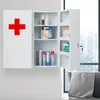relaxdays Armoire à pharmacie XXL en blanc Voir les images du produit 2