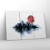Bild auf Leinwand - Leinwandbild - 3 Teile - Rot Sonne Tor Produktbild-Vorschau 4