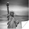 MuchoWow® Poster New York - Freiheitsstatue - Schwarz - Produktbild-Vorschau 1