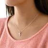 MATERIA Glaube Liebe Hoffnung Kettenanhänger - 925 Silber Produktbild-Vorschau 4