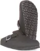 Birkenstock Boston Vegane Birkibuc Sandale Schwarz – 7,5 UK Produktbild-Vorschau 24
