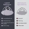 Laavir Baby Speelkleed met Boog - Ronde Babygym Grijs - Productafbeelding-voorbeeld 2
