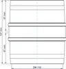 Poloplast POLO-KAL XS, doppio manicotto, DN 110, 1 pz. Anteprima dell’immagine prodotto 4