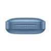 A blue charging case for wireless earbuds, shown from the top. Náhled obrázku produktu
