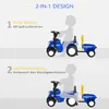 HOMCOM Voiture à pédales Tracteur pour enfants avec Voir les images du produit 4