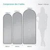 EMKE Standspiegel 160x60cm Ganzkörperspiegel Schwarz Produktbild-Vorschau 10