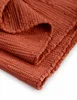 Flickenteppich Kelim Chindi Uni Orange 90x160 cm, Produktbild-Vorschau 4