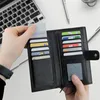 Frentree Portfel damski skórzany z ochroną RFID czerwony Podgląd zdjęcia produktu 3