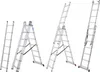 krause werke werk corda alu aluminium leiter schiebeleiter anlegeleiter aluleiter teleskopleiter ausziehleiter sprossenleiter ausziehbar leitern duo gerüst arbeitsgerüst kleingerüst leitergerüst 3x11 3x9 3x7 fahrgerüst Podgląd zdjęcia produktu