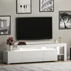 Skye Decor, Beliz - Bílá, TV skříňky, bílá, 192 x 53 x 37 Náhled obrázku produktu 3