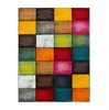 TT Home Wohnzimmer Teppich Bunt Kurzflor Wohnzimmerteppich Produktbild-Vorschau 5