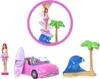 Mini BarbieLand Spielset mit Fahrzeug & Puppe – Farbwechsel Produktbild-Vorschau 4