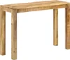 vidaXL Konsolentisch 110x35x76 cm Raues Mangoholz Produktbild-Vorschau 7
