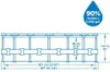 Aufstellpool-Set, BESTWAY Steel Pro Max, 427 x 107 cm, Produktbild-Vorschau 2