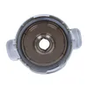 A top-down view of a kitchen machine lid with a sealing ring. Produktbild-Vorschau