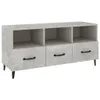 vidaXL mobile TV grigio cemento 102x35x50 cm materiale a Anteprima dell’immagine prodotto 1
