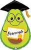 Shape Folienballon "Bravocado" | 64 cm Produktbild-Vorschau 1