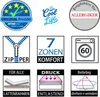 Betten-ABC Visco-50  7-Zonen-Visco- Kaltschaummatratze mit Produktbild-Vorschau 3
