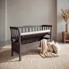 Lavica T207, lavica lavica lavica drevená lavica úložná Náhľad obrázku produktu 9