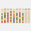 Viga Gioco Educativo in Legno Perline Logiche 104 Pezzi Anteprima dell’immagine prodotto 17