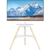 5Rcom Weiß TV Staffelei mit 2 Regalen für 32-65 Zoll Produktbild-Vorschau 1