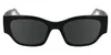 KARL LAGERFELD Uni Adult Sunglasses KLJ6148S - Shiny Black Produktbild-Vorschau 2