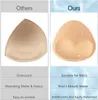 2 Paar BH-Einlagen Damen Push-up Pads Beige Schaumstoff Produktbild-Vorschau 3