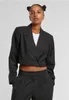 Urban Classics Blazer Damen Ladies Cropped Blazer schwarz L Produktbild-Vorschau 5
