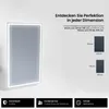 Spiegel mit Beleuchtung 60x130 cm Lila - Vertikal Produktbild-Vorschau 7