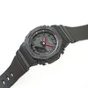 A close-up shot of a black G-SHOCK watch against a white background. Voir les images du produit