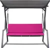 Gartenkissen Set für Gartenschaukel – rosa – Sitzkissen Produktbild-Vorschau 1