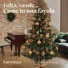 FairyTrees albero di Natale artificiale 120cm Abete Anteprima dell’immagine prodotto 3