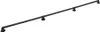 A black metal handrail with multiple mounting brackets, shown against a white background. Náhled obrázku produktu