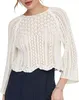 ONLY ONLNOLA LIFE 3/4 PULLOVER KNT NOOS Cloud Dancer S Produktbild-Vorschau 8