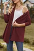 ASKSA Damen Strickjacke Kable Drapieren Lange aermel Offene Produktbild-Vorschau 4