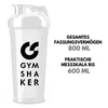 Protein Shaker für Fitness und Sport - Premium Trinkflasche Produktbild-Vorschau 3
