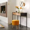 Tabouret SOLARO, Ø 35 cm, jaune moutarde Voir les images du produit 5