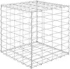 vidaXL Würfel-Gabionen-Hochbeet Stahldraht 40x40x40 cm Produktbild-Vorschau 1