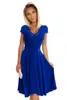 Numoco Spitzenkleid für Damen Linda königsblau L Produktbild-Vorschau 7