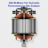 Elektrische Kaffeemühle , Multifunktions-Gewürzmühle ,200W Produktbild-Vorschau 2