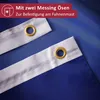 PHENO FLAGS Curacao Flagge 90x150 cm – Wetterfeste Produktbild-Vorschau 5
