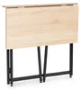 Skládací počítačový stůl 80x45 cm stolek pod notebook loft Náhled obrázku produktu 7