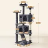 Yaheetech Kratzbaum Katzenbaum Stabiler Katzenkratzbaum Produktbild-Vorschau 3