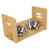 Gamelle pour chats et petits chiens réglable en hauteur Voir les images du produit 6