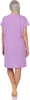 Damen Nachthemd Sleepshirt Nachtwäsche; Flieder/L/40 Produktbild-Vorschau 4
